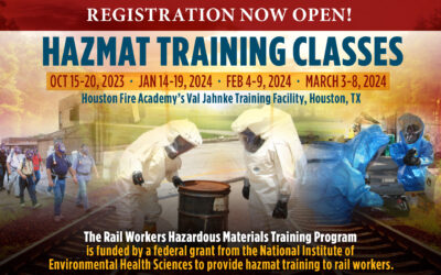 Registration open for upcoming rail hazmat training classes