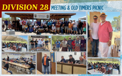 Arizona: Division 28 hosts National Division officers for Division meeting, Old Timers Picnic