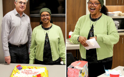 BLET National Division staffer Sandra Slaughter retires