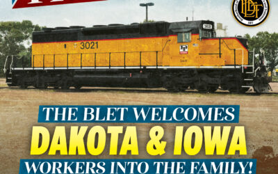 Workers at Dakota & Iowa short line vote to join BLET